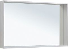 Зеркало Allen Brau Reality 1.32021.02 120*75 с Led-подсветкой и инфракрасным выключателем серебро браш