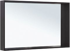 Зеркало Allen Brau Reality 1.32021.BB 120*75 с Led-подсветкой и инфракрасным выключателем черный браш